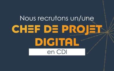 Chef de projet digital – CDI